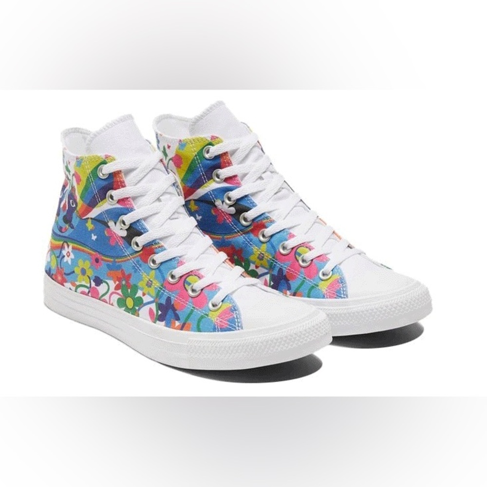 Converse Pride Hi Top Sneakers sz